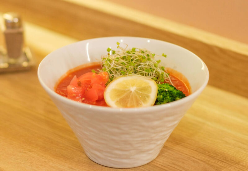 グルテンフリー トマトラーメン